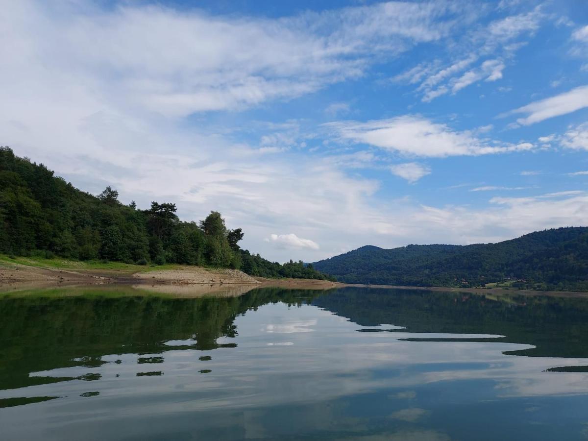 Villa Dom Piotrusiowka Nad Zalewem Klimkówka Esterno foto