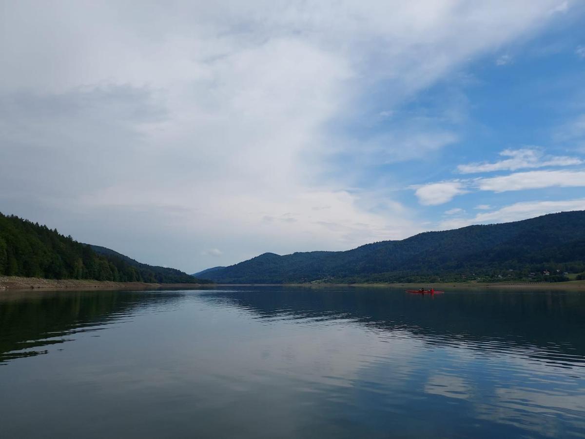 Villa Dom Piotrusiowka Nad Zalewem Klimkówka Esterno foto